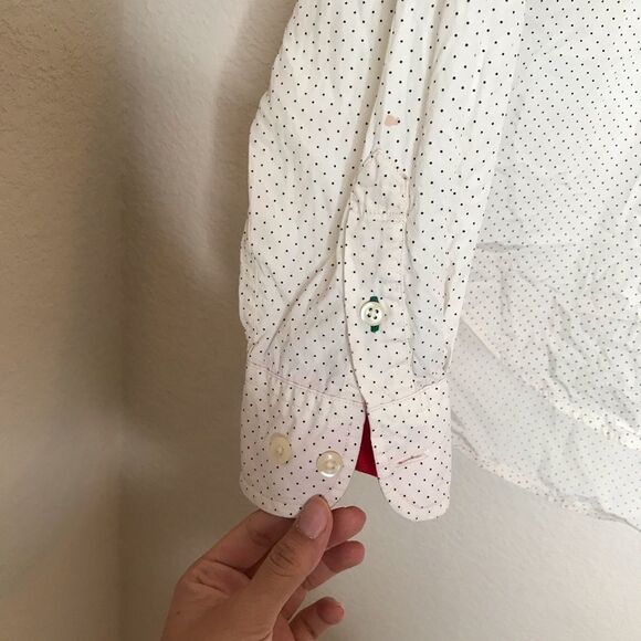 Tommy Hilfiger polka dot button‎ down shirt - Picture 6 of 8